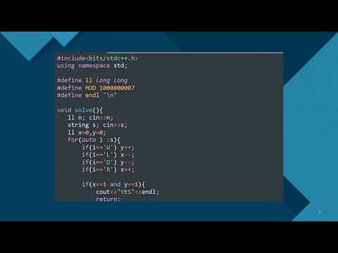 Following Directions Codeforces full solution in c++