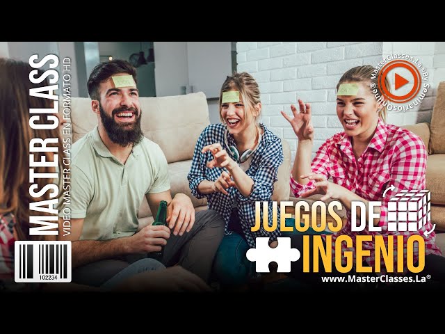 Juegos de Ingenio - Más de 18 juegos para animar reuniones y fiestas.