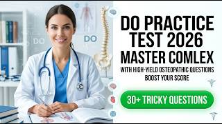 COMLEX Level 1 Practice Test 2026 High Yield Doctor of Osteopathy Board Exam Questions