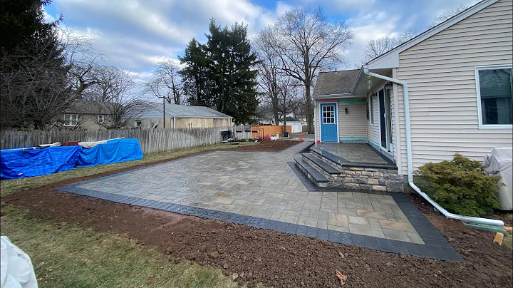 How to build an entire paver patio and walkway