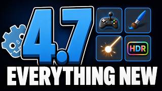 Godot 4.7 - Everything New (VirtualJoystick, Raytracing & More)