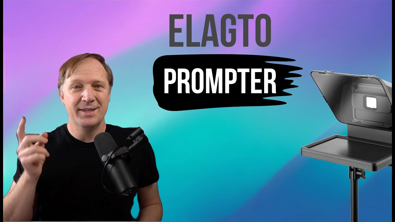 Ok, this #elgato prompter is pretty awesome. As someone who does a