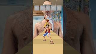 Luffy vs Saitama #onepiece  #onepunchman #anime #game #gameshorts #shorts