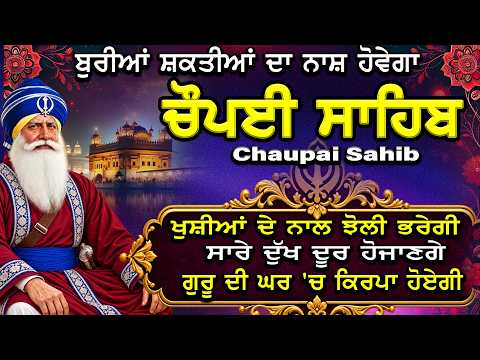 5 path chopai sahib//5 ਪਾਠ ਚੌਪਈ ਸਾਹਿਬ// ਘਰ ਵਿੱਚ ਸੁੱਖ ਹੀ ਸੁੱਖ ਆਉਣਗੇ ਲਾਉ ਇਹ ਪਾਠ