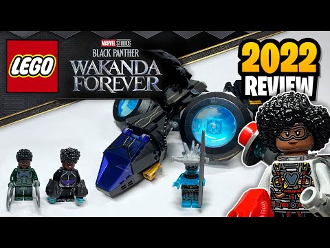 LEGO Black Panther Shuri&#39;s Sunbird (76211) - 2022 Set Review