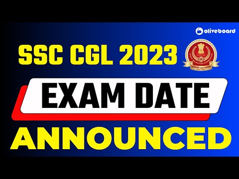 SSC CGL 2023 Exam date Announced #ssccgl2023 #ssccglexams