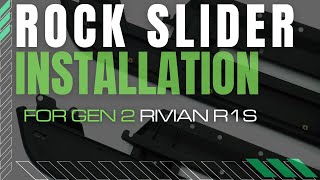 2025+ Rivian R1S Rockslider Install Video