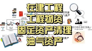 资产负债表之在建工程、工程物资、固定资产清理、油气资产。