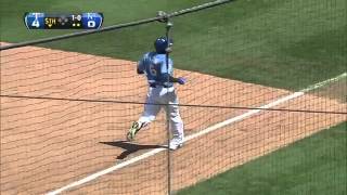 2012/09/03 Beltre's great play