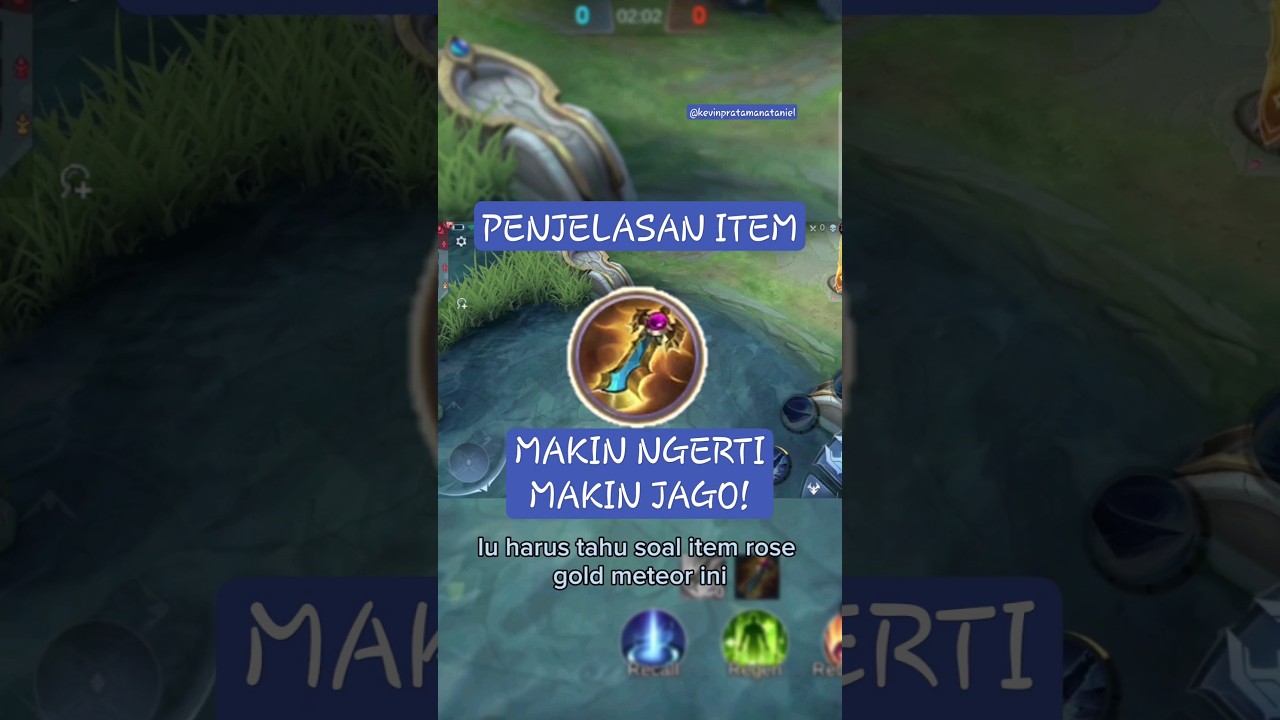 Penjelasan item ROSE GOLD METEOR.. biar gak salah🔪 