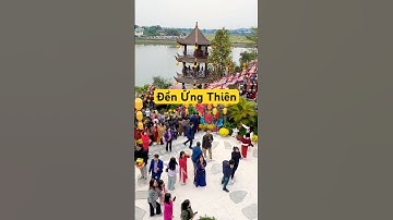 Đền Ứng Thiên rất đông người ngày đầu năm #dulich #travel