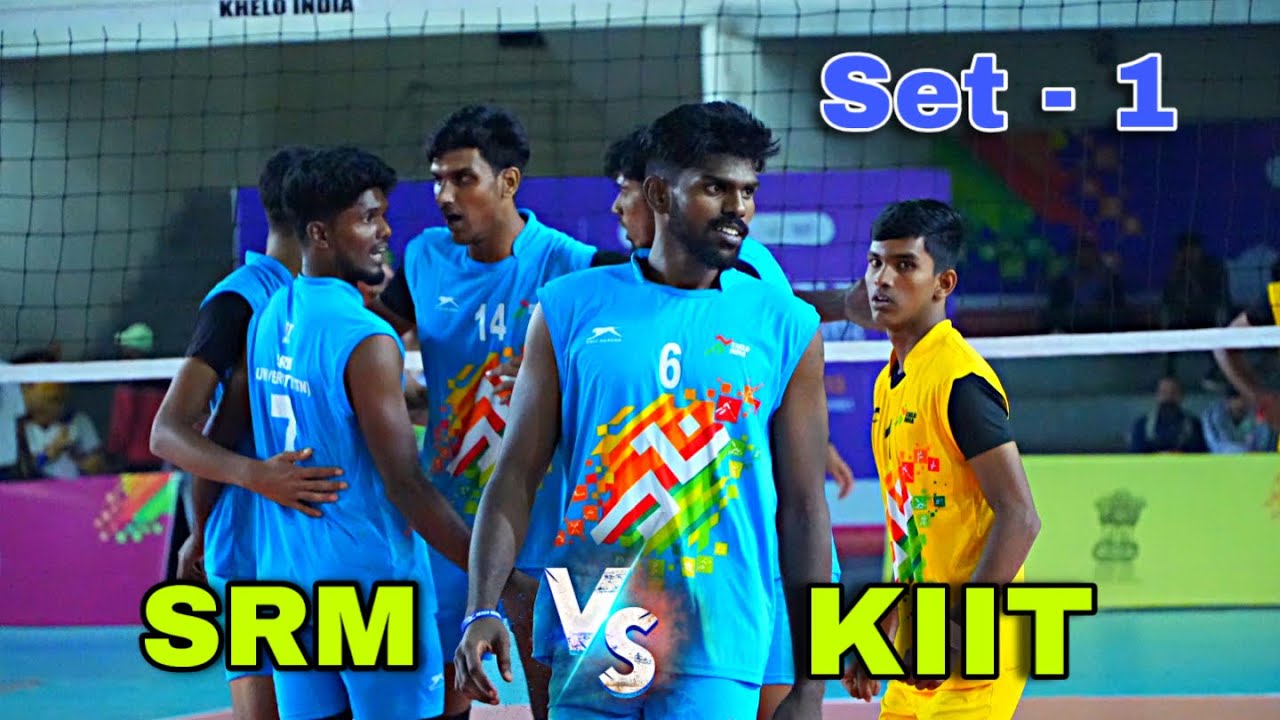 Do or Die Match 💀 SRM Vs KIIT University | Set - 1 | Khelo India University Games 2025