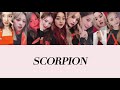 TWICE  SCORPION  歌詞