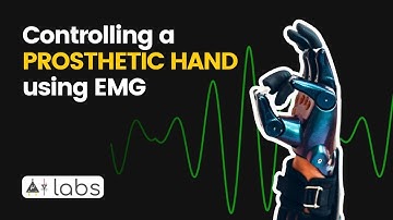 Controlling a 3D printed prosthetic hand using EMG signals | BioAmp EXG Pill | Mayoogh Girish