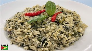 ???????? Guyanese Spinach Rice Recipe ????????