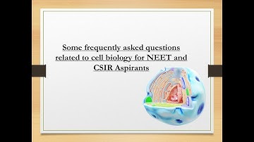 cell division and cell cycle related questions for CSIR-NET-JRF/GATE/DBT-JRF