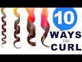 ★ 10 EASY Lazy WAYS to CURL Your HAIR 💋  HAIRSTYLES