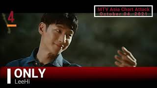 MTV ASIA CHART ATTACK October 4, 2021