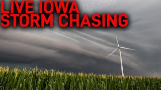 Live IOWA Tornado Chasing (May 13, 2023)