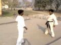 Ajay lakrakick techniques spinning kick.