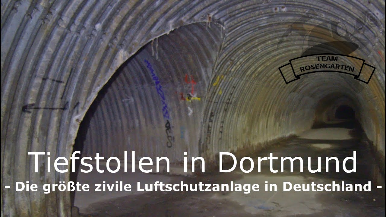 Der Tiefstollen in Dortmund - Deutschlands größte zivile Luftschutzanlage