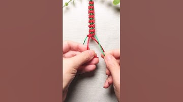 How to make bowtie  Bracelet pulsera #diy #crafts #handmade#tutorial#friendshipbracelet #shortsvideo