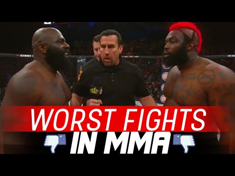 Compilation des pires combats en MMA 