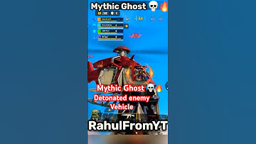 Mythic Ghost 💀🔥 detonated enemy’s Vehicle and executed enemy - CODM #callofduty #yt #ghost #shorts
