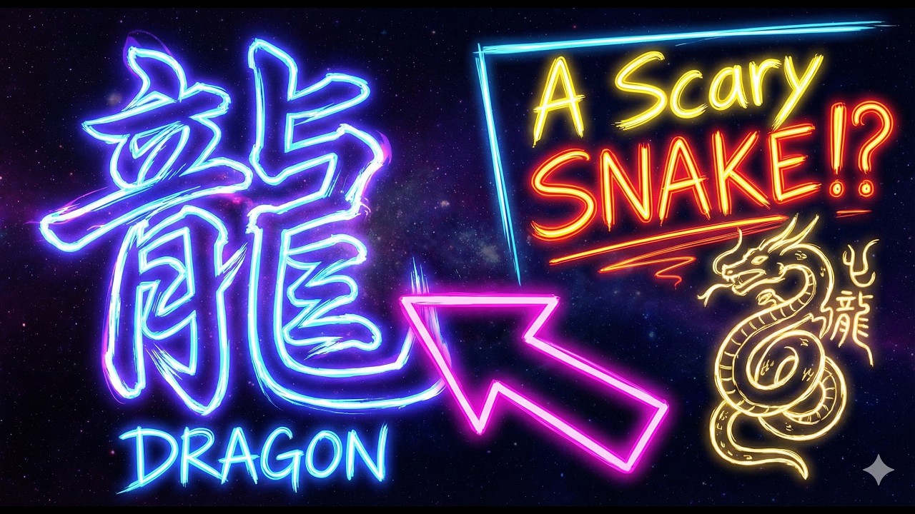 [ Kanji Mystery ] You’ve Been Writing [龍] Wrong! (It's a Picture, Not a Word)