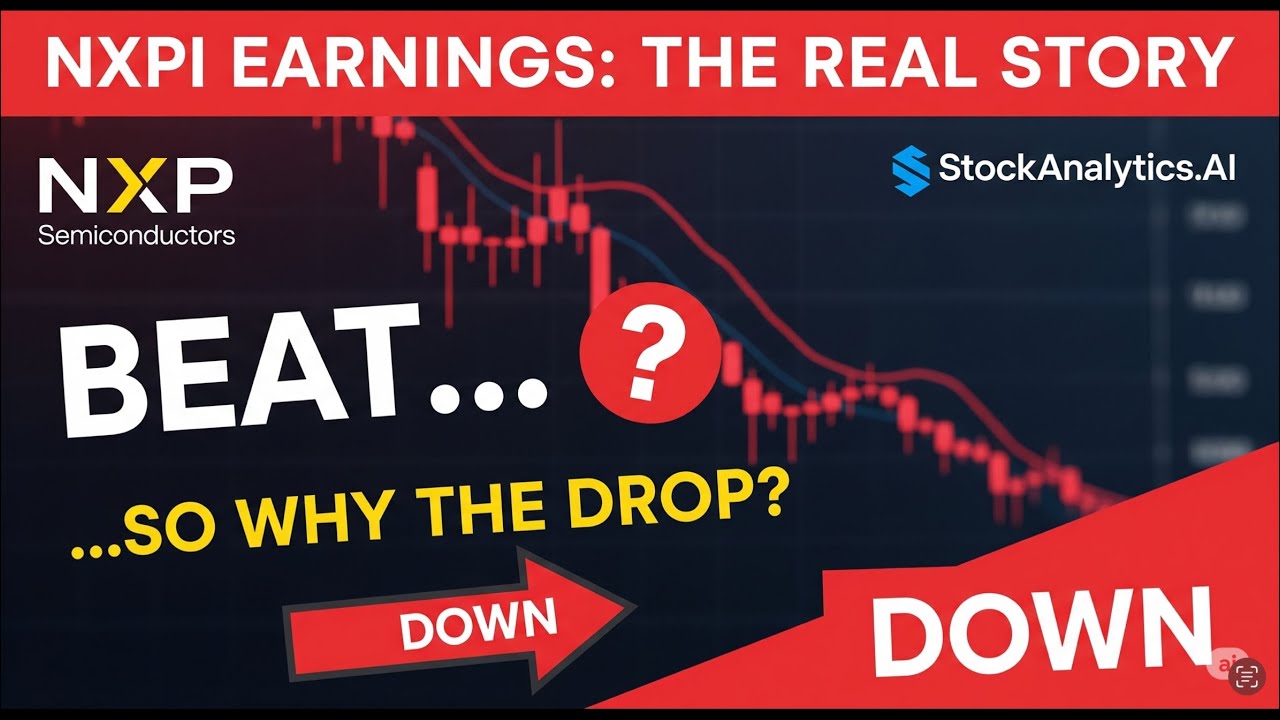 NXPI Earnings Beat... So Why The Big Drop? (The Real Story)
