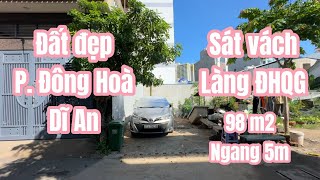 9902- Đất Gần KTX Khu B Làng Đại Học – Vị Trí Đẹp Xây Phòng Trọ, Căn Hộ Dịch Vụ | 98m2 Full Thổ cư