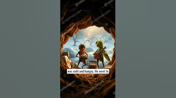 the ant and the grasshopper #storytelling #grasshopper #hardwork #planning #story#ant #kids #nature