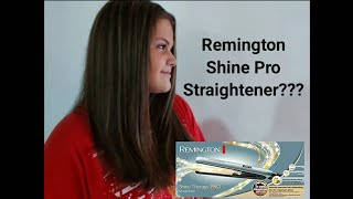 Remington Straightener? Shine Pro Therapy infused with Argan Oil....