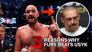 3 REASON WHY OLEKSANDR USYK LOSES TO TYSON FURY..!!!!