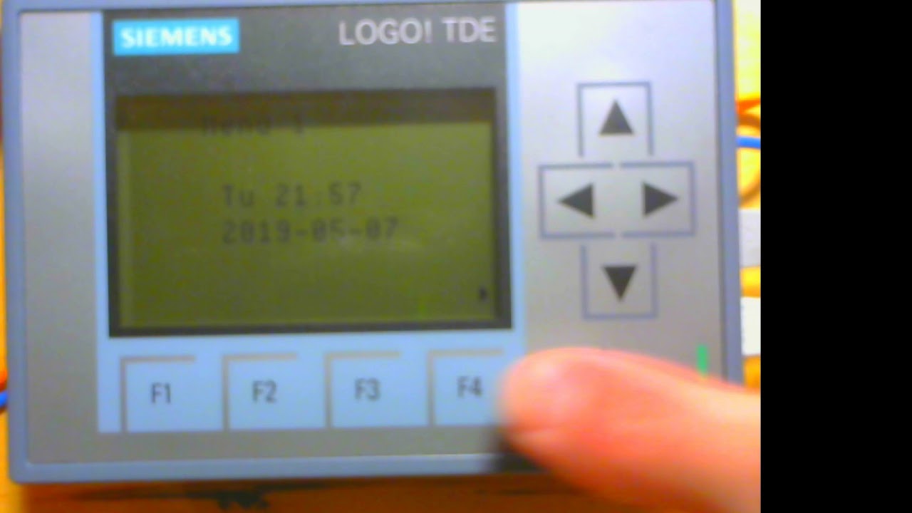 Siemens Logo TDE Tutorial 4, Analogwerte über F Tasten verändern YouTube