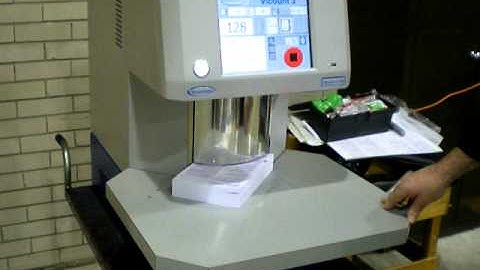Paper counting machine - Vacuumatic Vicount 3 - Pin and Blade Pharmaceutical leaflets sample test