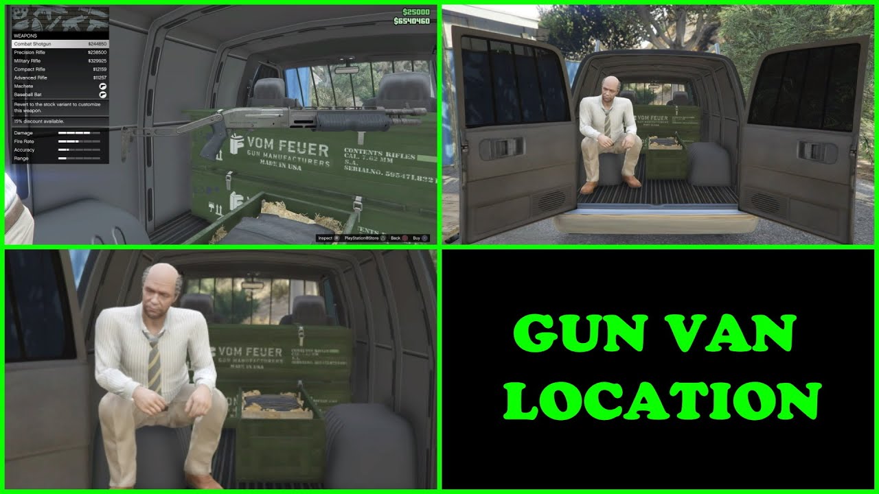 GTA5-Gun Van Location For January 12 2026