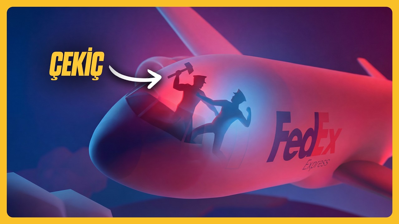 TAZMİNAT İÇİN BULUNDUĞU UÇAĞI DÜŞÜRMEYE ÇALIŞAN ADAM