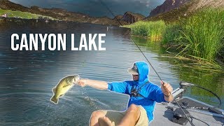 Arizona Bass Fishing | Flippin' for Big Bass at Canyon Lake