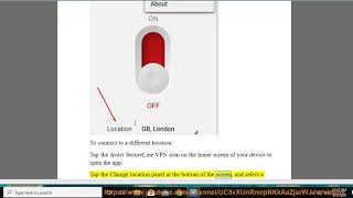 Change location in Avast SecureLine VPN for Android/iPhone screenshot 5