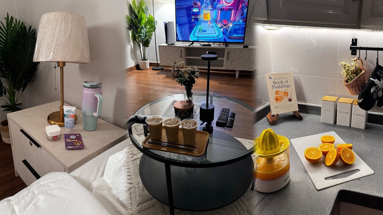  فلوق الروتين في المنزل | منتجات عناية جديدة , ترتيب وتنظيف , الكثير من القهوة .