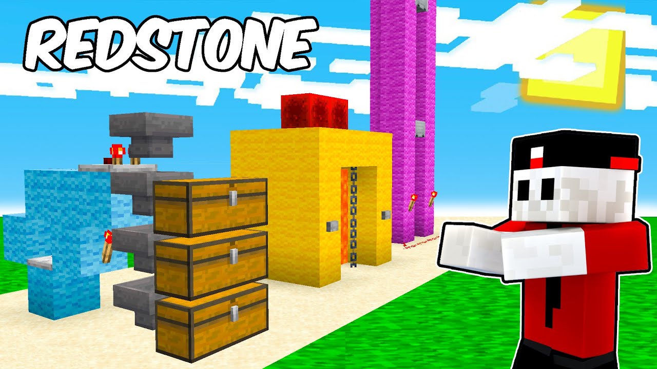 5 COSTRUZIONI DI REDSTONE DA FARE NELLA TUA VANILLA SU MINECRAFT - YouTube