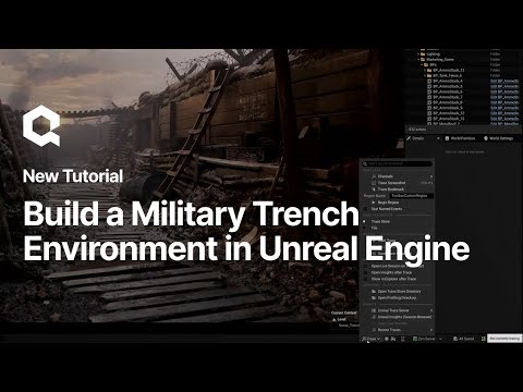 Megascans Tutorial: Build A Realistic Military Trench Environment From Scratch