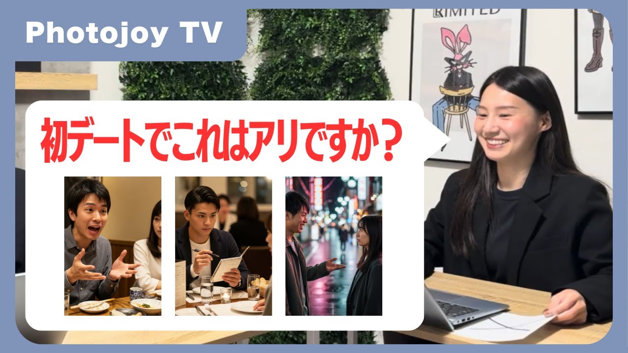 【マッチングアプリ】初デートでの行動を赤裸々ジャッジ！恋愛初心者の男性がやっていいこと・ダメなこと【マチアプ】