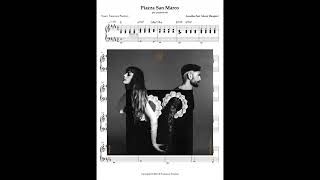 Piazza San Marco (spartito pianoforte) - Annalisa feat. Marco Mengoni