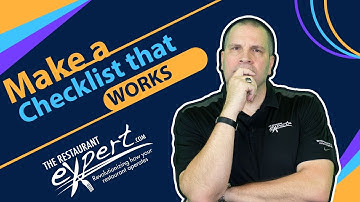 How to Create a Restaurant Checklist that Works - Restaurant Business Tips #restaurantsystems