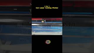 Co2 Laser roll To Roll Cutting PU film machine cutter plotter