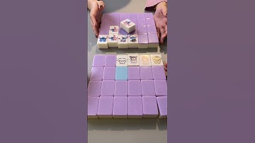 My best friend blushed and asked me to play this game with her… #mahjong #asmr