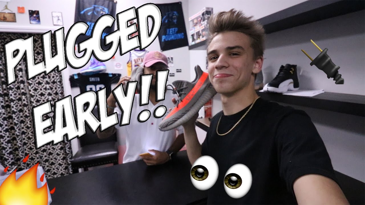 I GOT YEEZY V2'S EARLY!!!