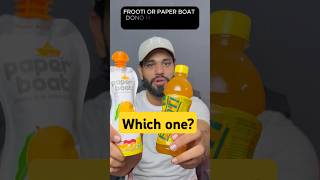 Which Is Healthier? Frooti vs Paper Boat Mango Drink Truth Revealed